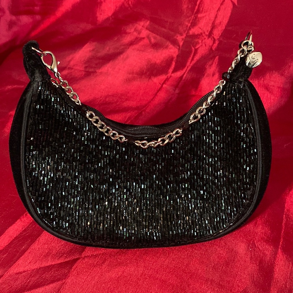 Liz Claiborne mini Black Wristlet